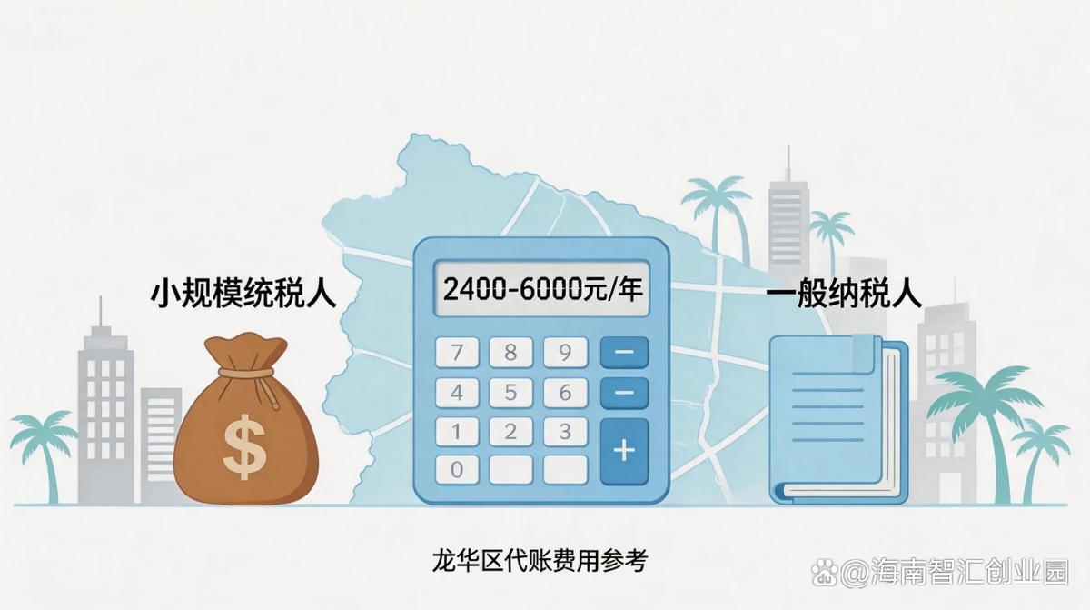 海口龙华区代理记账费用大概是多少？2024年最新价格参考